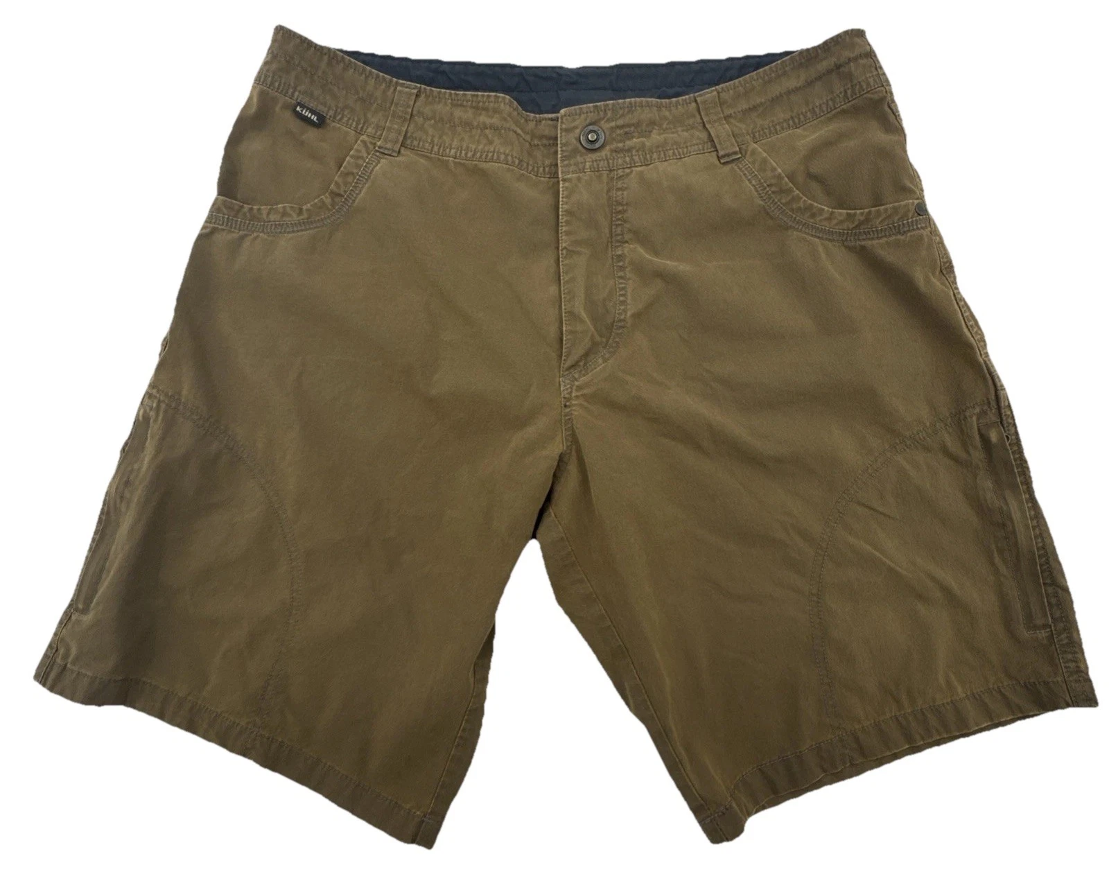 Kuhl Men's Size 38 Ramblr 5125 Hiking Shorts Vintage Patina Dye Brown