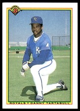 Danny Tartabull 1990 Bowman #375 Royals MLB READ FREE SHIPPING AutographDen