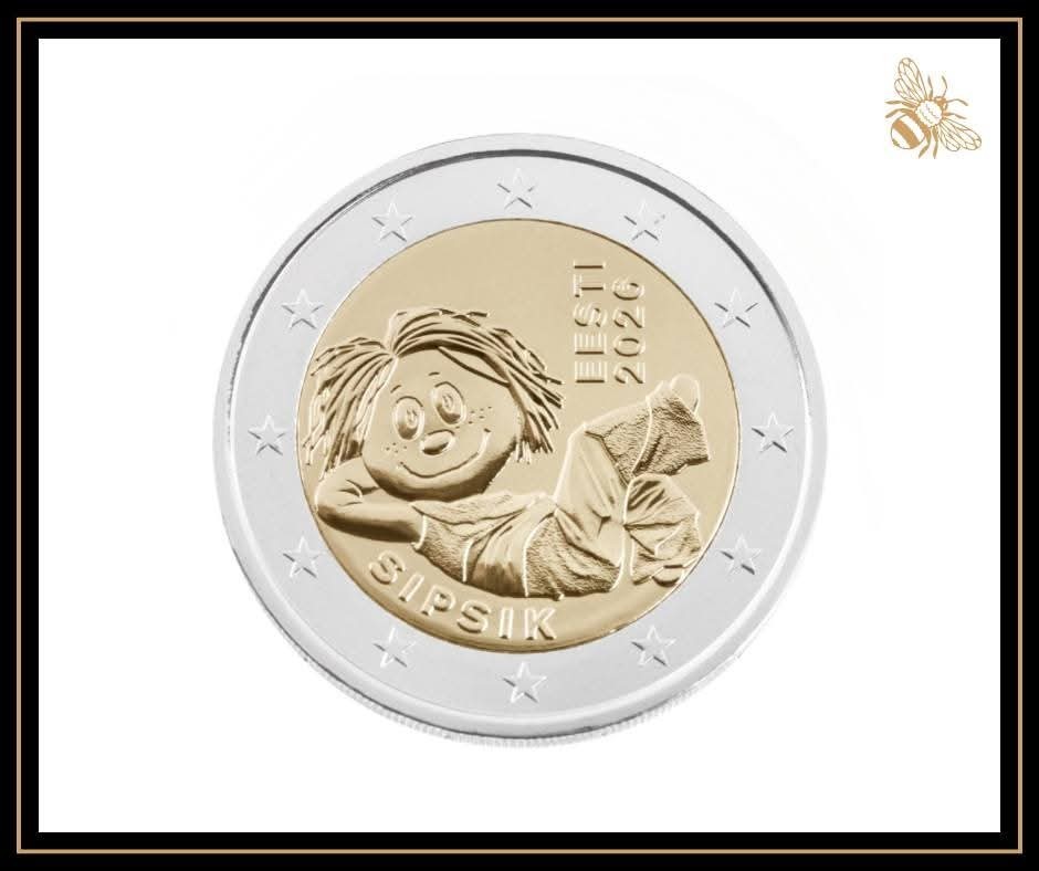 PRÉVENTE 2€ UNC Estonie Sipsik