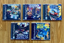 Replacement Game Case - Twisted Metal 1, 2, 3, 4 - No Manual - PlayStation 1