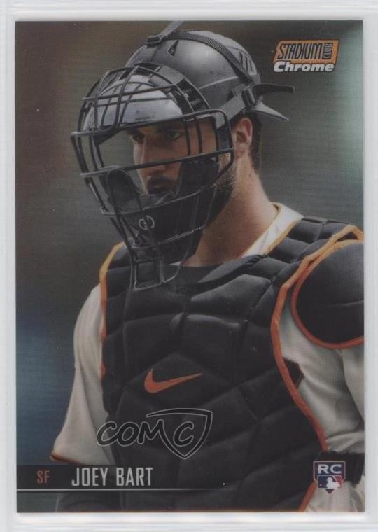 2021 Topps Stadium Club Chrome Orange Refractor 28/99 Joey Bart #241 10k8