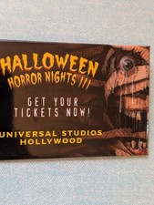 RARE 1998 Universal Studios HALLOWEEN HORROR ...