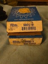 Martin 50BS12 7/8 7/8" Bore 12 Tooth 50 Roller Chain Sprocket Lot Of 2 