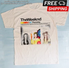 The Weeknd Thursday XO 90s White Short Sleeve Unisex T-Shirt Size S-5XL