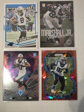 Panini Donruss Luminance Phoenix Prizm Card Lot of 4 Panthers NFL