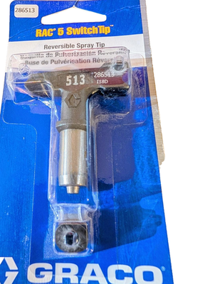 #ad GRACO 286413 RAC 5 LTX Switch Tip 513 Airless Paint Sprayer Tip Brand New GRACO $27.00