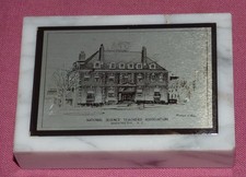 Vtg NSTA National Science Teachers Association Washington DC Marble Paperweight
