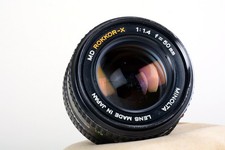 Minolta MD f/1.4 Lenses 50mm Focal for sale | eBay
