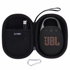 Black Hard Carrying Travel Case for JBL Clip 5/4 Portable Speaker