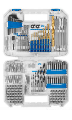HART 200PC Multiple Assorted Drill and Drive Metric Resistance with Storage Case