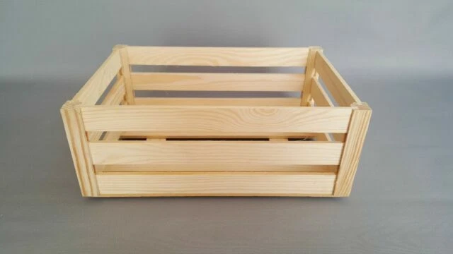 Wooden Square Home Storage Boxes