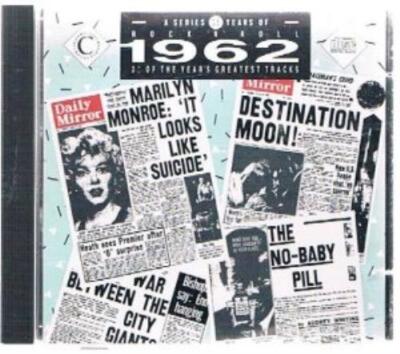 Various : A Series-25 Years of RocknRoll: 1962, 22 CD FREE Shipping, Save £s