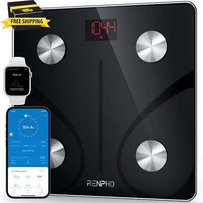 RENPHO Smart Scale for Body Weight, Digital Bathroom Scale BMI Weighing     