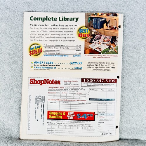 ShopNotes Magazine Vol 12 Issue 72 Fold Down Workstation - Picture 4 of 5