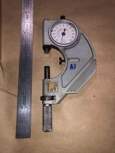 MITUTOYO DIAL SNAP GAGE  25-50MM 0.001MM NO. 523-122