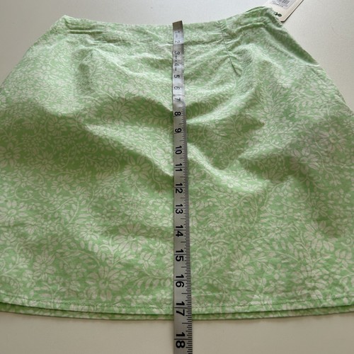 BILLABONG Mini Skirt Women's Green White Tropic Sun NEW Size 26 - Picture 6 of 8