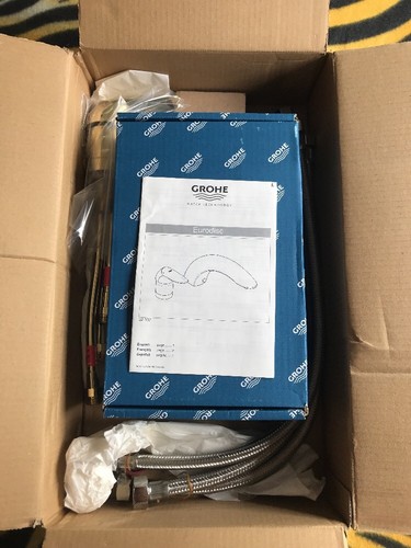 Grohe Eurodisc 32337 ROO Roman Bañera Relleno Latón Pulido Hecho en Alemania Nuevo IB - Imagen 3 de 12