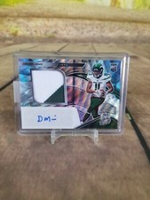 Denzel Mims RC Auto Patch #13/25 Spectra Panini 2020 Jets 