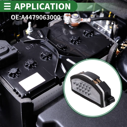 New HVAC Blower Motor Resistor Heater Resistor 4479063000 for Mercedes-Benz Vito - Picture 2 of 6