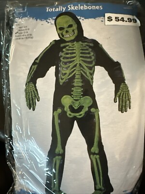 Fun World Green Skelebones Costume, Medium 8-10, Multicolor Fun World Green Skelebones Costume, Medium 8-10, Multicolor