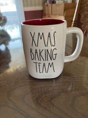 Rae Dunn Artisan Collection Coffee Mug  XMAS BAKING TEAM