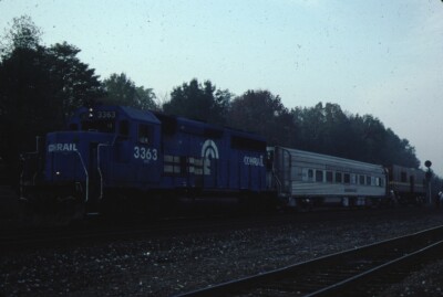 Conrail EMD GP40 Kodachrome Original Kodak Dia