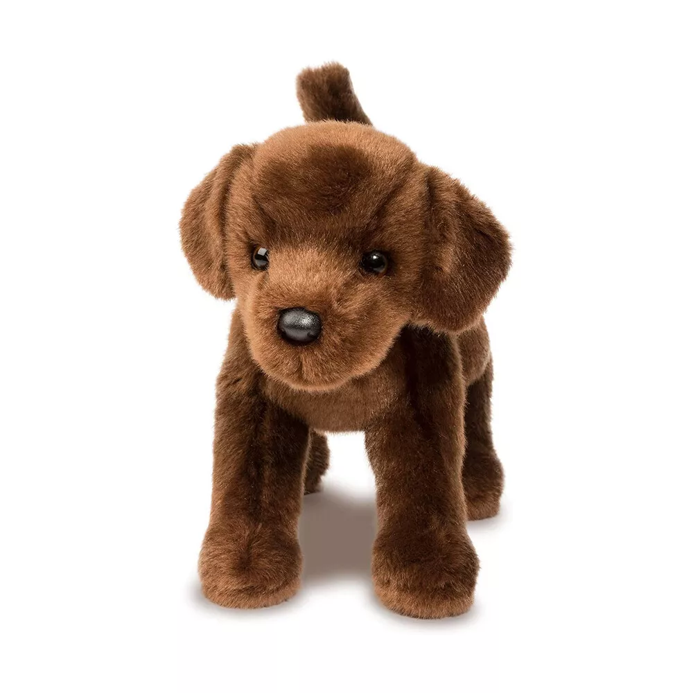 C.C. BEAN the Plush CHOCOLATE LAB Dog Stuffed Animal - Douglas Cuddle Toys  #1888