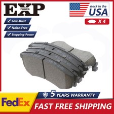 Front Ceramic Disc Brake Pads For Toyota Tacoma 5 Lug Single Piston Cressida