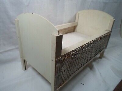 Buy Antique Toy Doll Bed With Mattress And Pillow