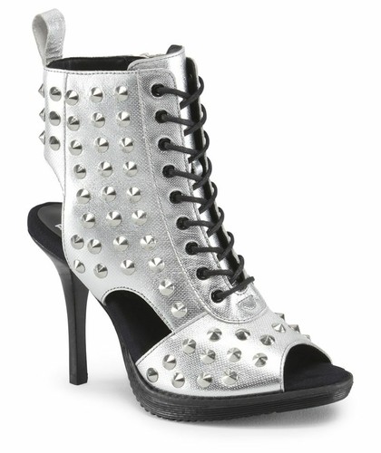 Dr Martens sin Cordones Pump Botines Yasmin Plata 15027040 | eBay