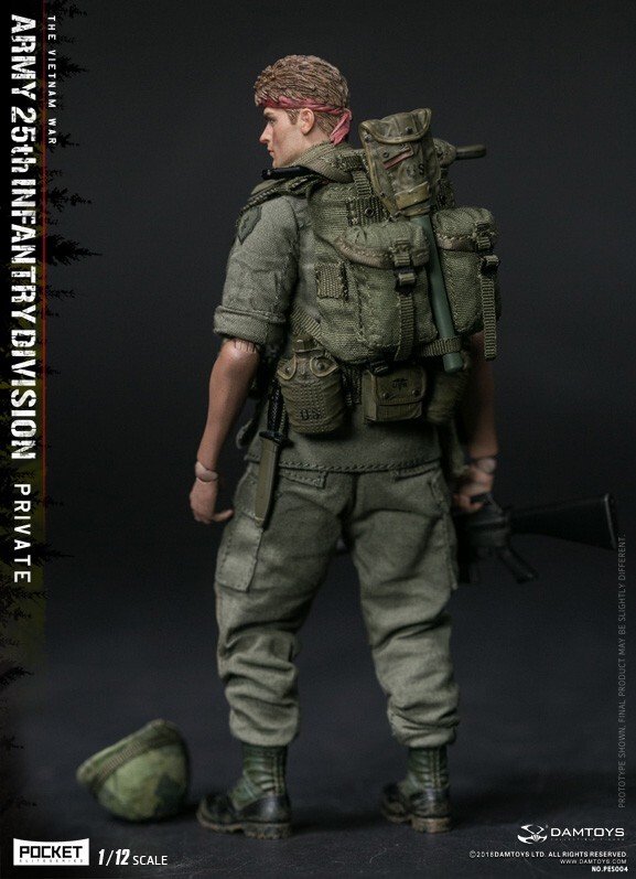 DAMTOYS PES004 Vietnam War US ARMY 25th Infantry Division Private