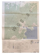 NIMA U.S. Military Topographic Map of UNGGI (SONBONG), NORTH KOREA