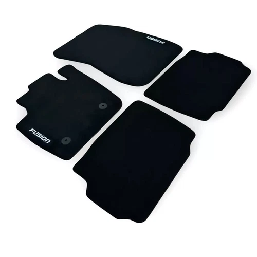 Car Floor Mats Velour For Ford Fusion Waterproof Black Carpet Rugs Auto Liners - Imagen 3 de 5