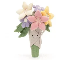 Plush Toy Bouquet of Flowers Toy Girls Birthday Gifts Doll New With Tag
