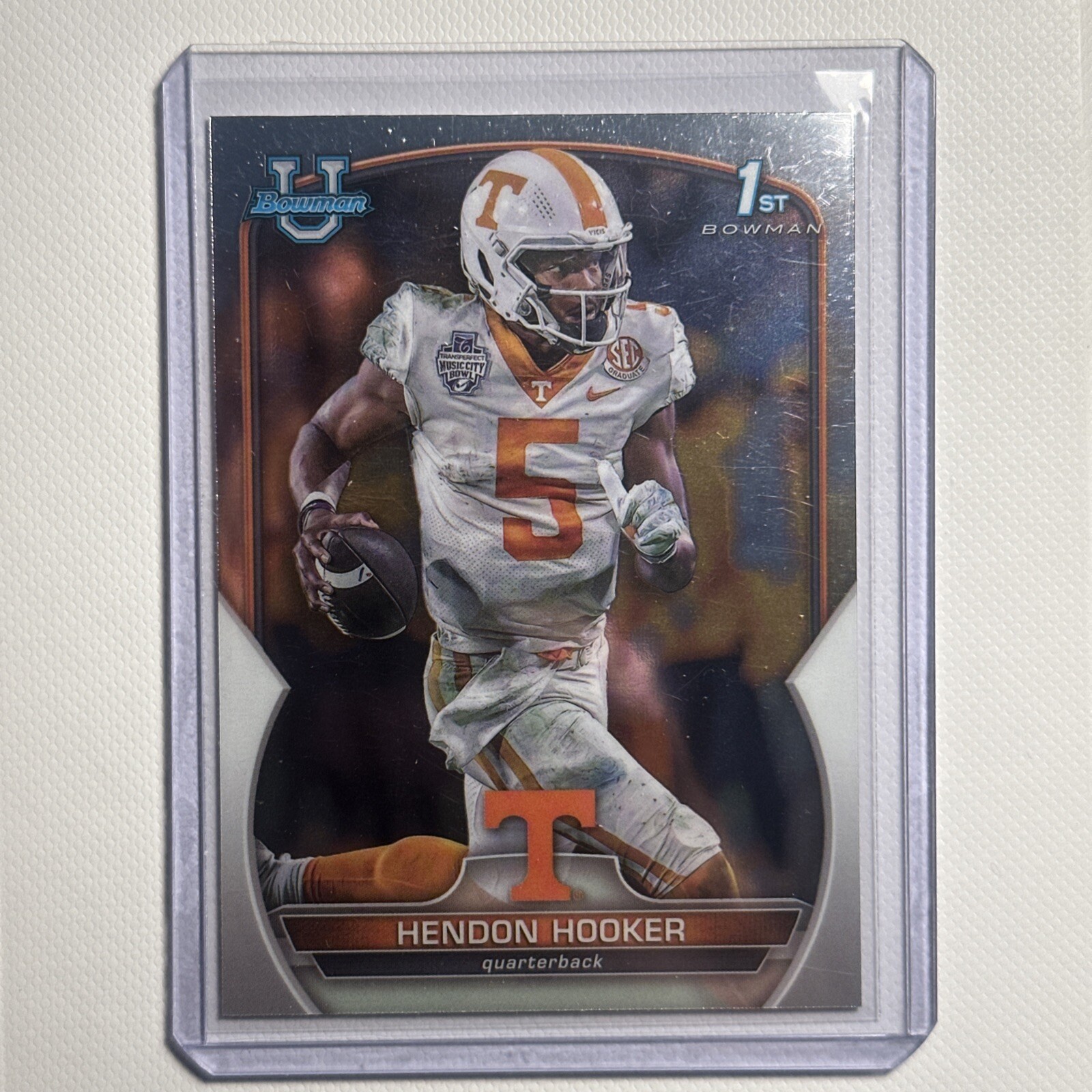 🏈 HENDON HOOKER 2022 1ST BOWMAN CHROME U ROOKIE RC # 21