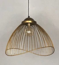 Studio 35 Iron Pendant Light (Antique Gold Finish) ST-0121