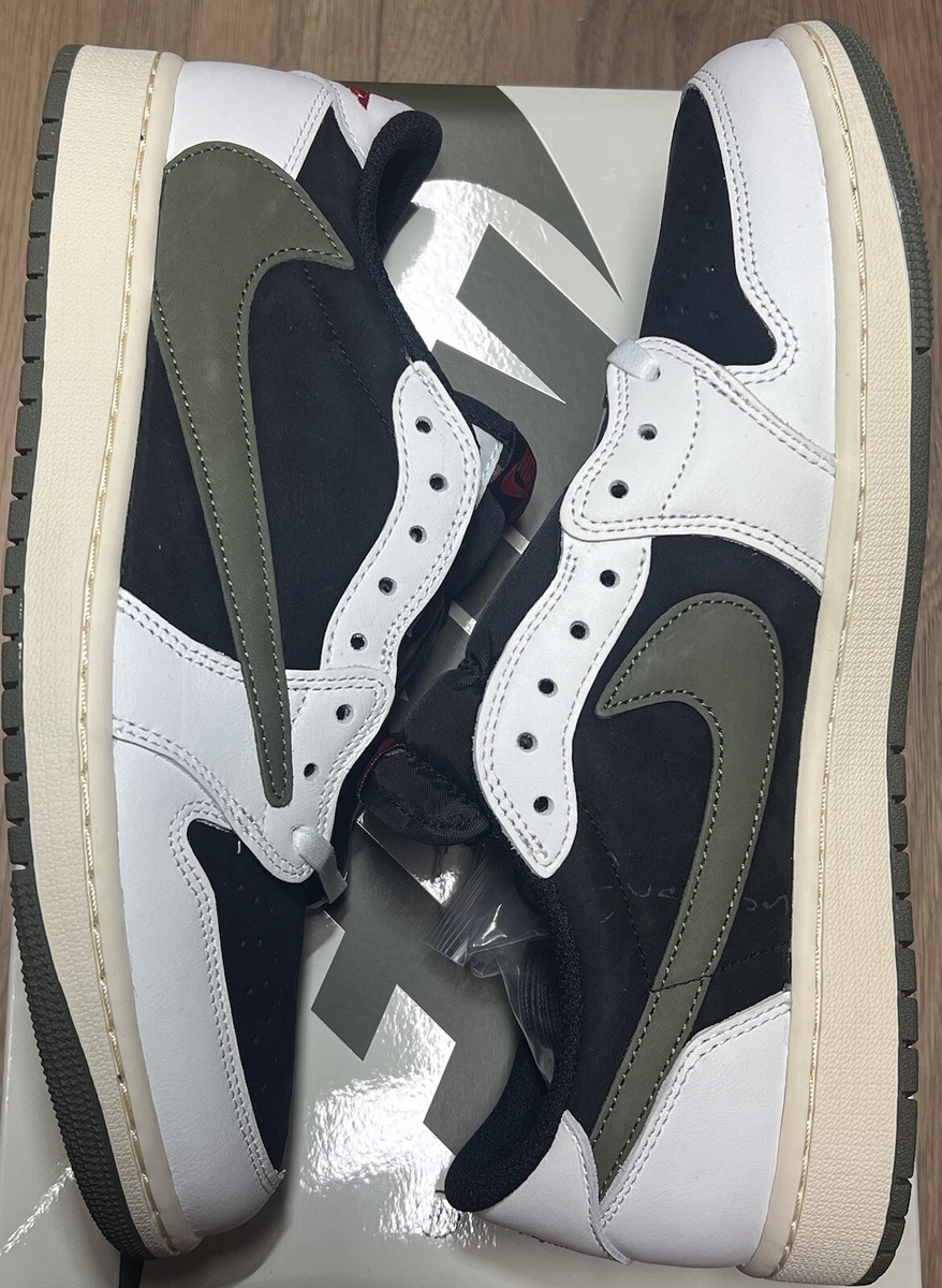 新品 31cm TRAVIS JORDAN1 日本未発売サイズ STOCKX購入 Size 10W/8.5M- Jordan 1 Retro OG x Travis Scott Low Olive | eBay