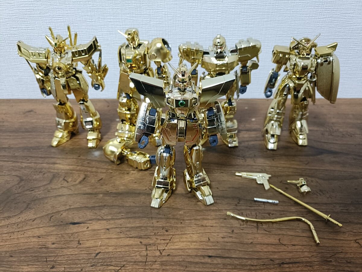 GUNDAM G Hyper Mode Shining Maxter Dragon Bolt Rose Ros 1