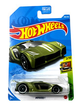 Hot Wheels 2021 Factory Set HW Exotics Series #200 Impavido I Green w/ AEROs