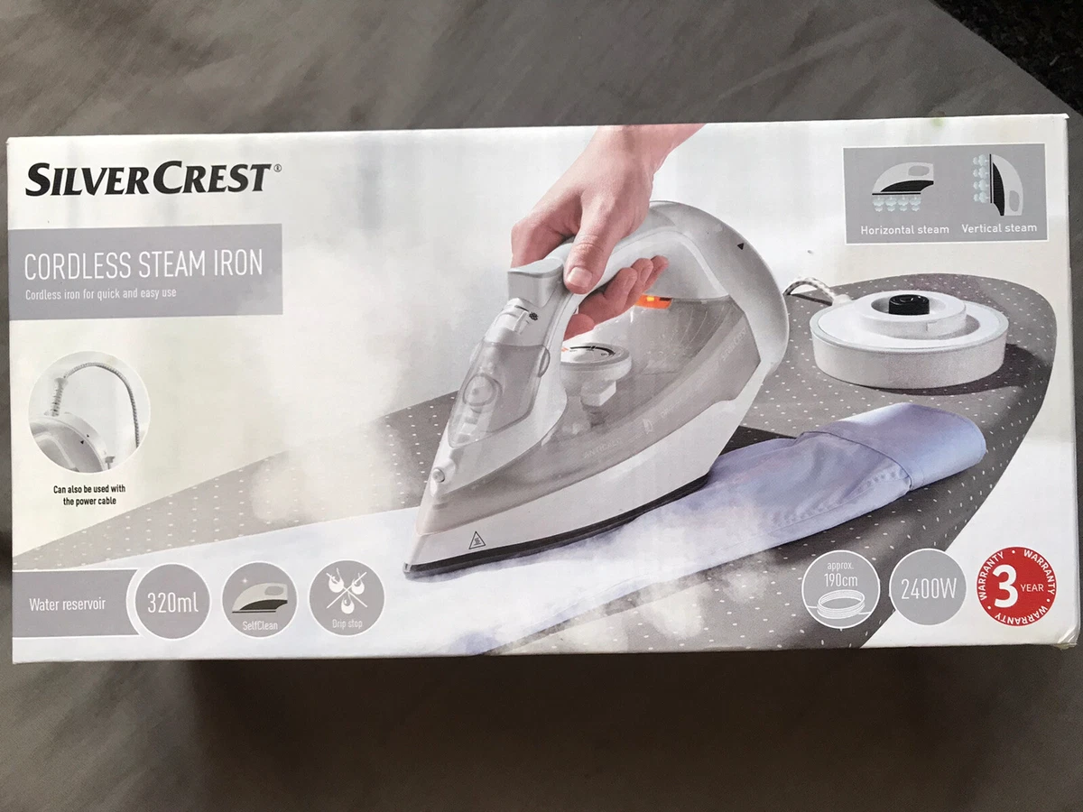 Silvercrest cordless iron deals