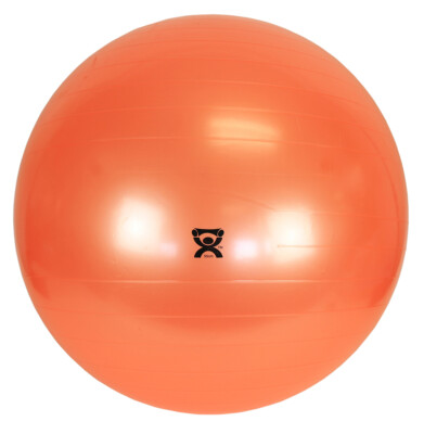  CanDo Inflatable Exercise Ball - Orange - 22'' (55 cm)