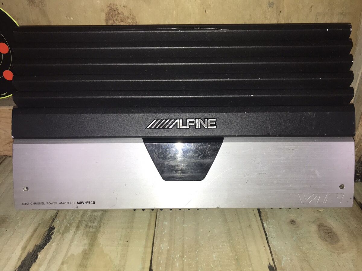 Alpine MRV-F540 4-Channel Car Amp 93276300592| eBay Alpine MRV-F540 4-Channel Car Amp 93276300592| eBay