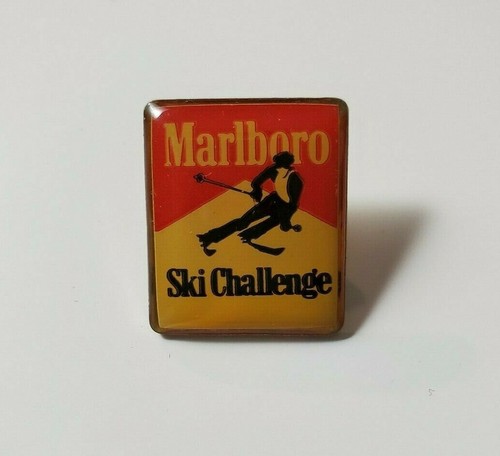 Pinback Lapel Shirt Hat Pin MARLBORO 