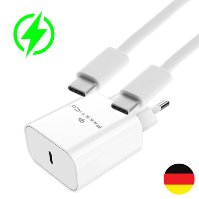 Ladegerät Adapter Ladekabel Datenkabel Schnellladung für iPhone Samsung Google