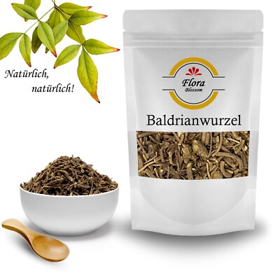 100g Baldrianwurzel - Baldriantee Wurzel Geschnitten - Getrocknet Baldrian Tee  