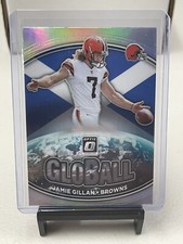 2021 Donruss Optic GLOBAL SILVER PRIZM JAMIE GILLAN GB-11 Browns