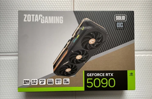 ZOTAC SOLID OC NVidia GeForce RTX 5090 32GB Gaming NEW IN HAND SEALED