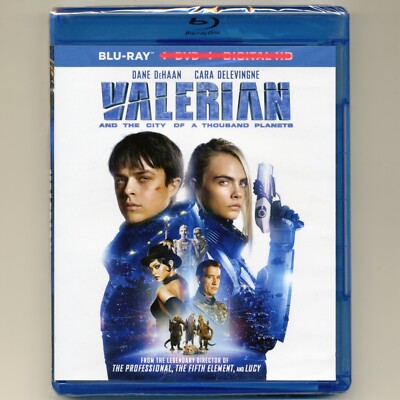 Valerian & City Thousand Planets 2017 PG-13 fantasy movie, mint
