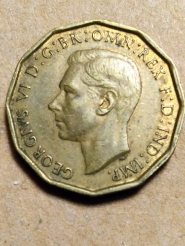 1943 Great Britain 3 Pence