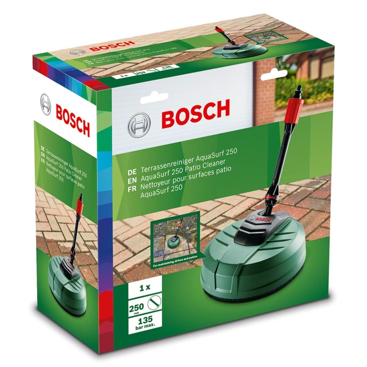 Bosch Pressure Washer AquaSurf 250 Patio Cleaner + Free Shipping